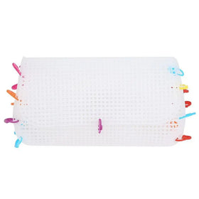 1pc 23cmWeaving Plastic Mesh Sheet Bag Making Mesh Cloth DIY Handcraft Weaving Material Handmade Latch Hook