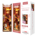 Tonecheer Motion Sensor LED Retro Showa Japanese Style Book Nook for Supermarket Gift Shop