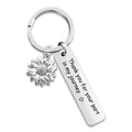 Eternal Reminder Retiree Gift Stainless Steel Keychain Never Forget the Difference