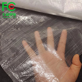 Clear Woven HDPE+UV Lamination Poly Tunnel Reinforced High Strength Waterproof 85% Greenhouse Agricultural Greenhouses