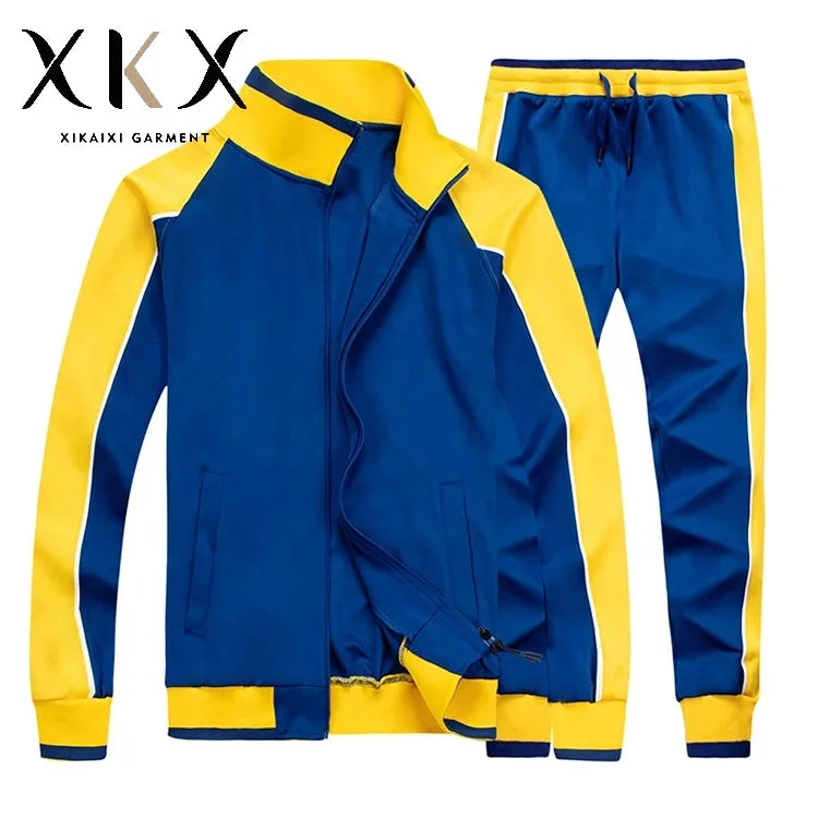 Customized Popular Casual Sports Sets Fitness Suit Street Jogging Suit for Mens Track Suit Sets