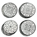 Mandala Style Patterns Coloring Book for Adults Relieving Amazing Stress Relief Relaxation Drawings Decorations Coloring Book
