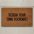 Coconut Fiber Doormat Custom Outdoor Welcome Mat Coir Pvc Back Funny Door Mat Floor Mats or Rug for House