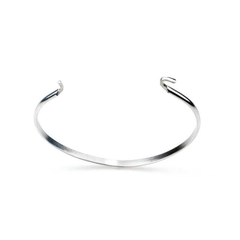 Cheap Accessory Connectors Adjustable Size Bangle Stainless Steel Bangle Accessories Findings for Making Jewelry