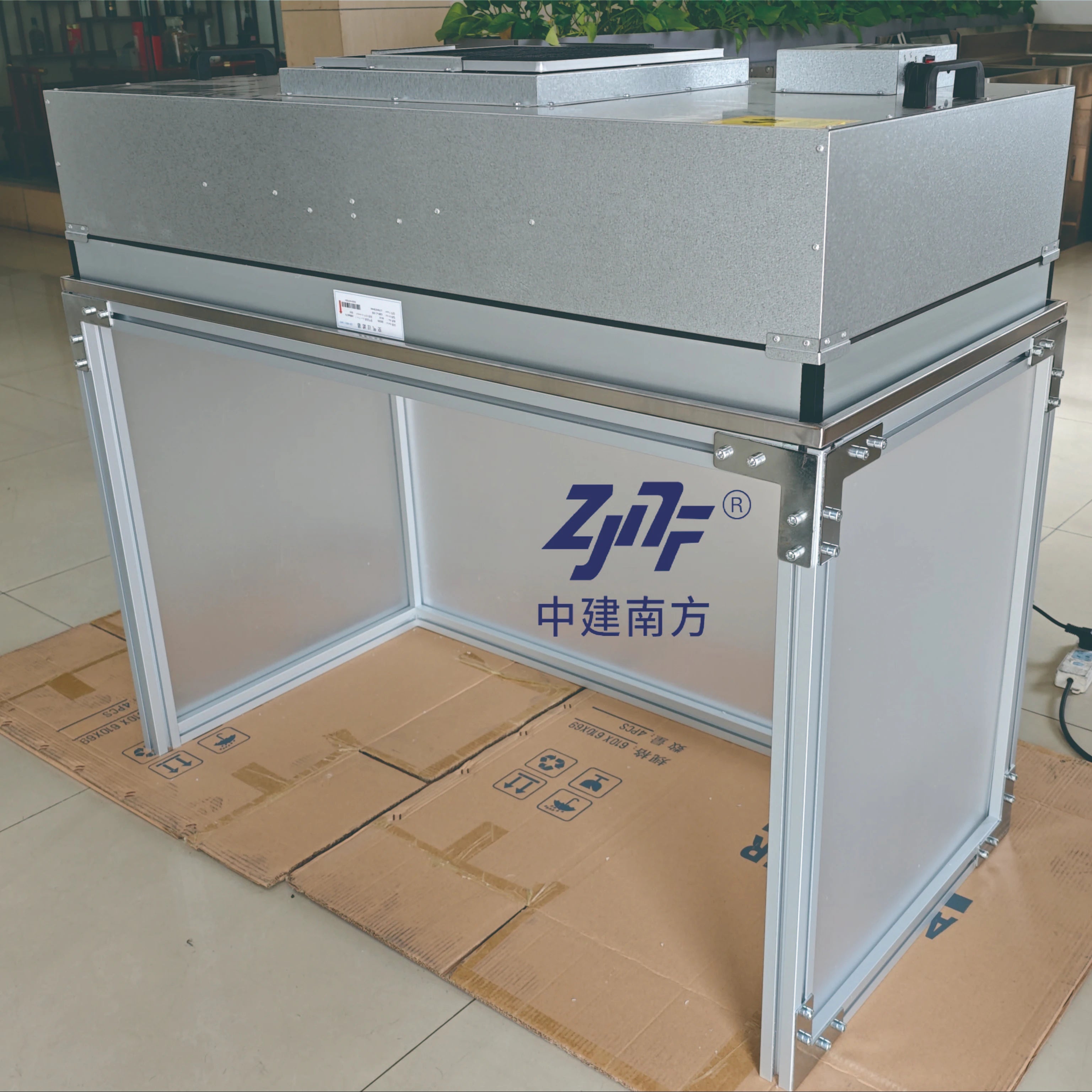 Clean Workbench Large air Flow Laminar Hood Acrylic Board Work Station Desk for Clean Room