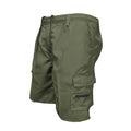 Men's Casual Outdoor Cargo Shorts Classic Drawstring Summer Work Short with Multi Pockets Hiking Fishing Camping Travel Shorts