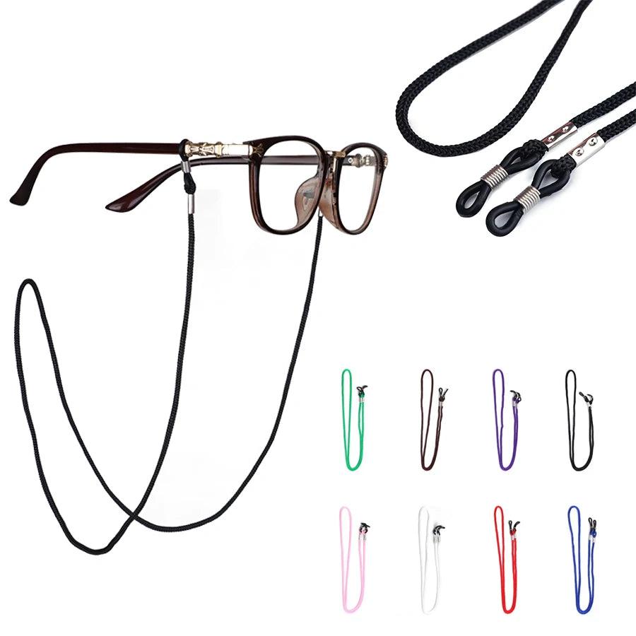 Hot Sale Fashion Sun Glasses Lanyard Strap Polyester Holder Sunglasses Customized Cord Sunglasses Wear Chain