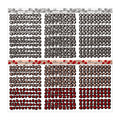 Korean Ins Style Colorful English Letter Alphabet Hand Account Stickers Kid Education Vinyl Label