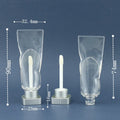 Unique Design 4ml Empty Lip Oil Container Bottle Customized Logo Clear Lip Gloss Tube