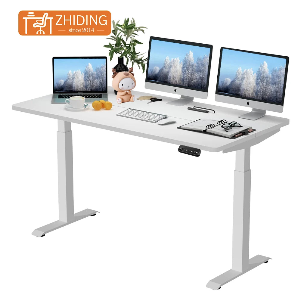 Hot Sale Gaming Home Office Lift Electric Height Adjustable Sit to Stand Motorized Standing Desk