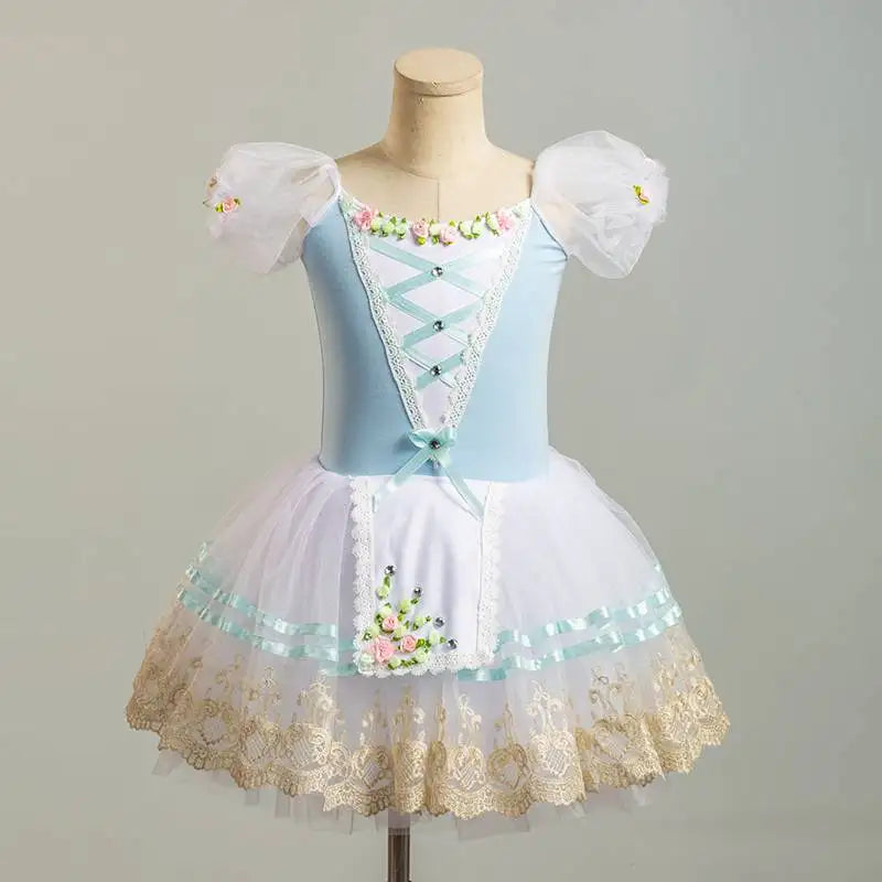 2023 Children's Adult Tutu Daughter Costume Competition Dress