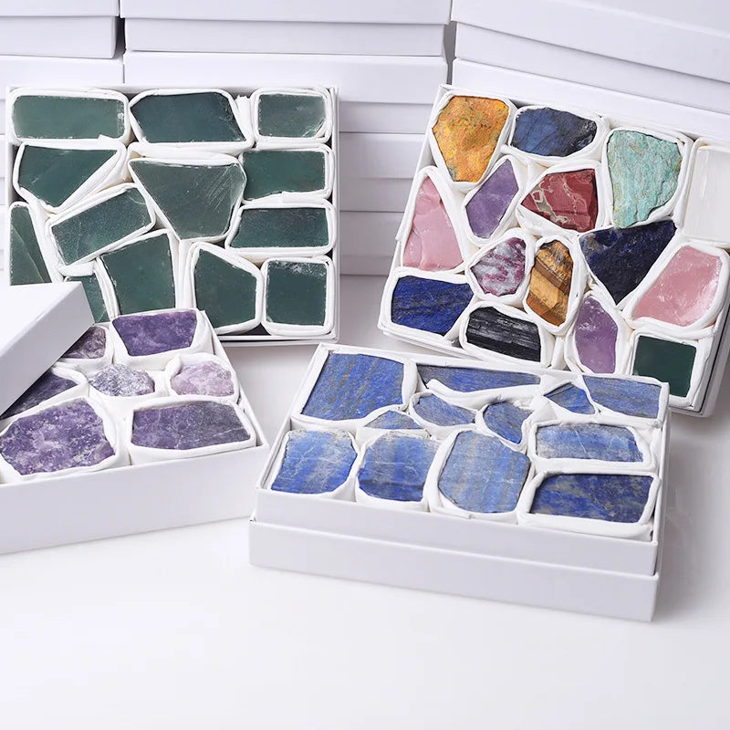 Hongzhuo Chakra Stone Healing Crystal Aromatherapy Colorful Natural Gemstone Gift Accept Eco-friendly