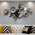 134X63CM Nordic Style Luxury Handmade Iron Wall Creative Home Decoration Living Room Sofa Background Hanging Dropshipping DDP