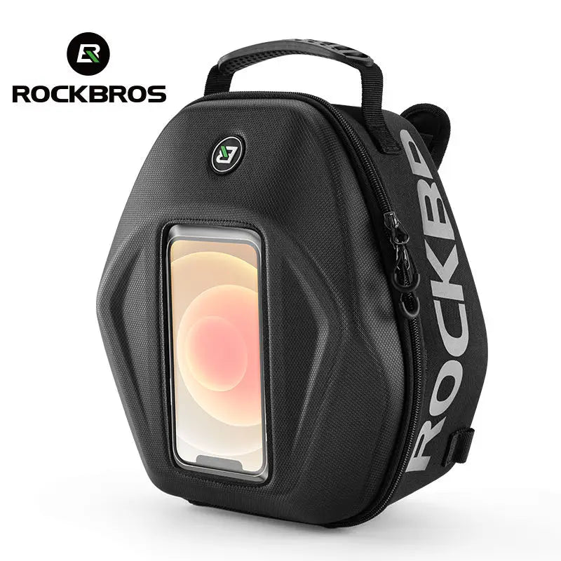 ROCKBROS High Capacity Tank Bag Motorcycle Waterproof Saddle Backpack Bags Motorcycle Phone Fuel Tank Bag
