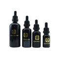 Empty Hair Oil Bottles 5ml 10ml 15ml 20ml 30ml 50ml 100ml Black Glass Dropper Bottles Wholesale