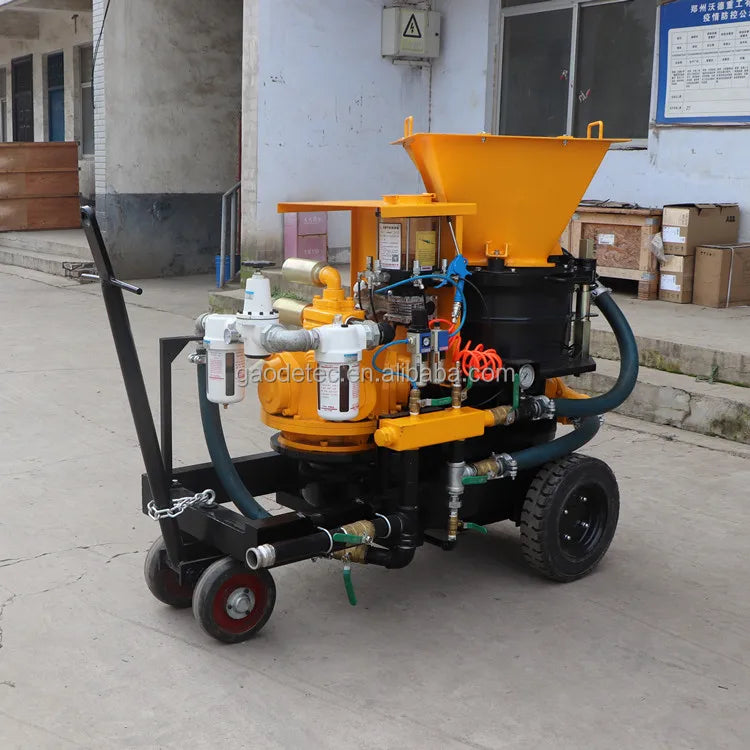 10m3/h Pneumatic Dry and Wet Concrete Spraying Machine for Sale