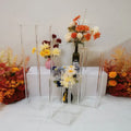 EG-VP005  Wedding Props Supplies Road Guide Centerpiece Decoration Acrylic Flower Stand Wedding Centerpieces