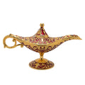 Custom Metal Crafts Home Living Room Decoration Creative European Retro Cute Enamel Color Magic Wishing Lamp
