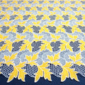Latest Cord Floral Fabric Lace 100% Polyester Yellow Fashion Guipure Dress Lace Fabric