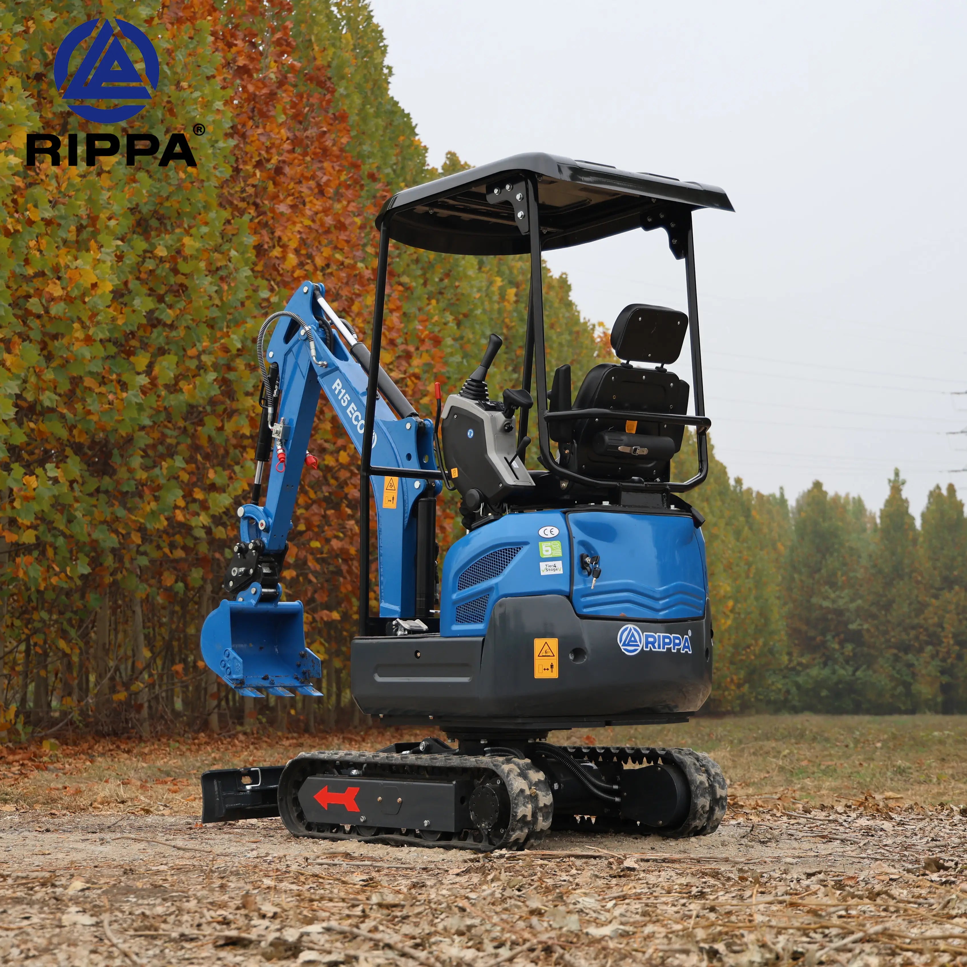 Earthmoving Machinery 1500kg Micro Digger Manufacturer Recruit Agent Mini Bagger Wholesale Compact Excavator Factory