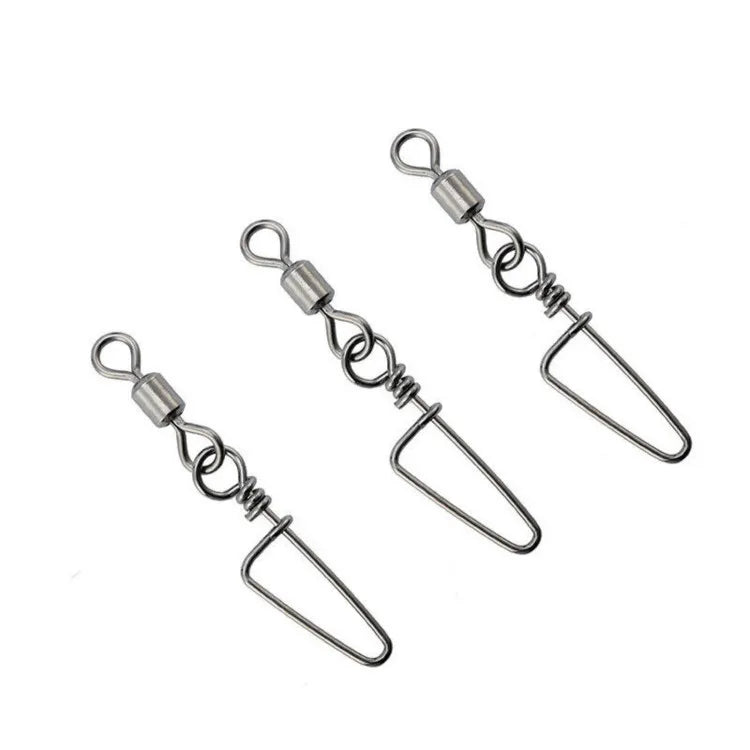 Synnex Stock Low MOQ Fishing Swivel with Snap for Snapping & Swiveling