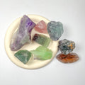 Wholesale Bulk Unique Colorful Fluorite Crystal Rough Stones and Crystals Fluorite Rough Raw Stone for Healing MegaBDM