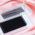 Allison Korean Pbt Faux Mink Individual Cashmere Matte Lash Trays Supplies 0.03 0.05 0.07 Hand Made Eyelash Extension