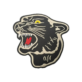 Black Panther Appliques Accessories Embroidery Patches DIY Clothing Sewing Custom Logo Iron on Embroidered Patches