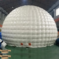 Outdoor Big Customized Color PVC Tarpaulin Inflatable Tent Custom Logo UV Printing Custom Size Camping Wedding Events
