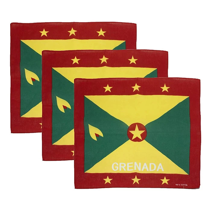 Cheap Hot Sales Full Color Custom Logo Sublimation Head All Country Nation Polyester Caribbean Flag Bandanas