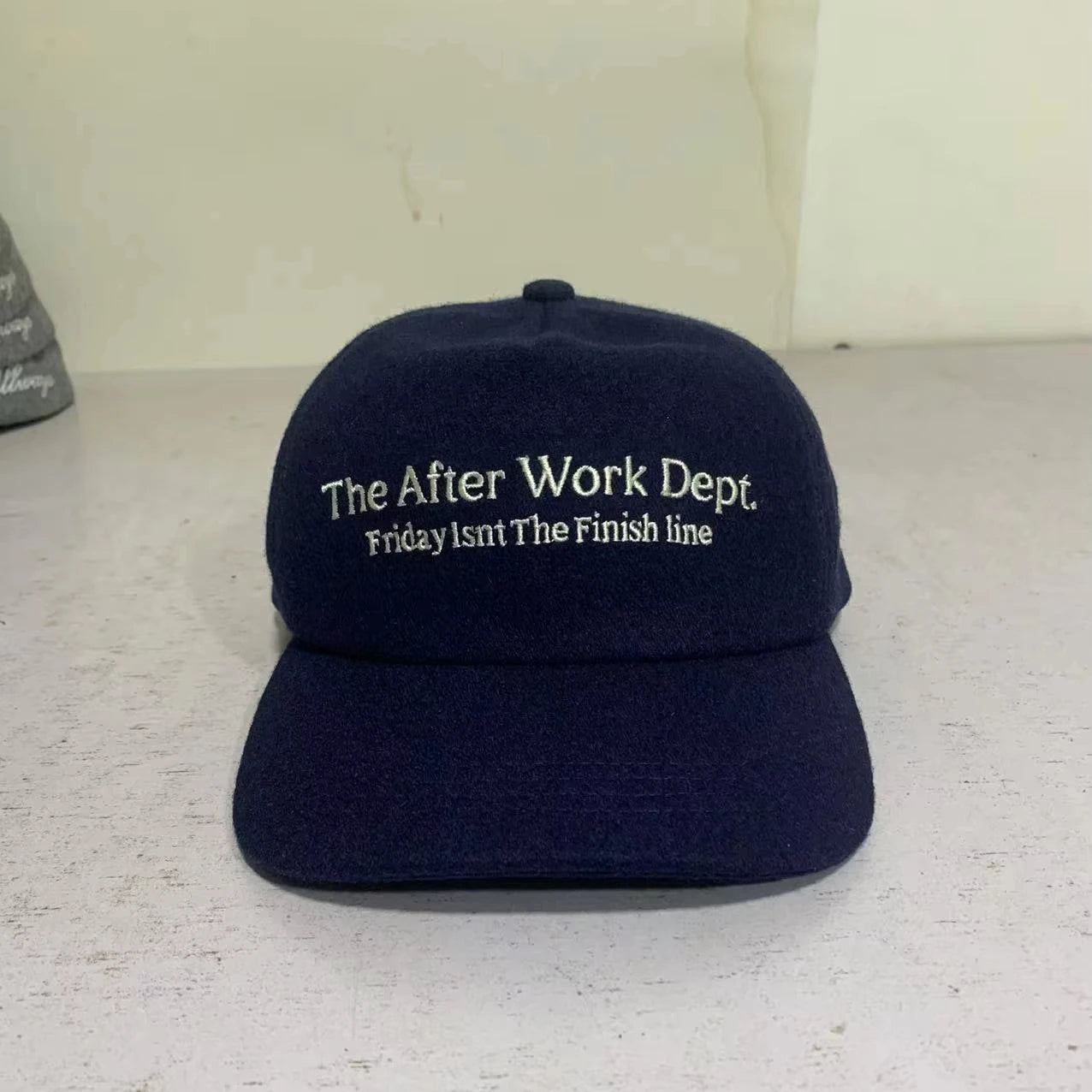 Custom Colors Unstructured Wool 5 Panel Snapback Caps Hats With Rope Corduroy Hats 100%Wool Dad Hats