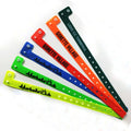 L Shape Custom Waterproof One Time Use Vinyl Wristband for Entertainment