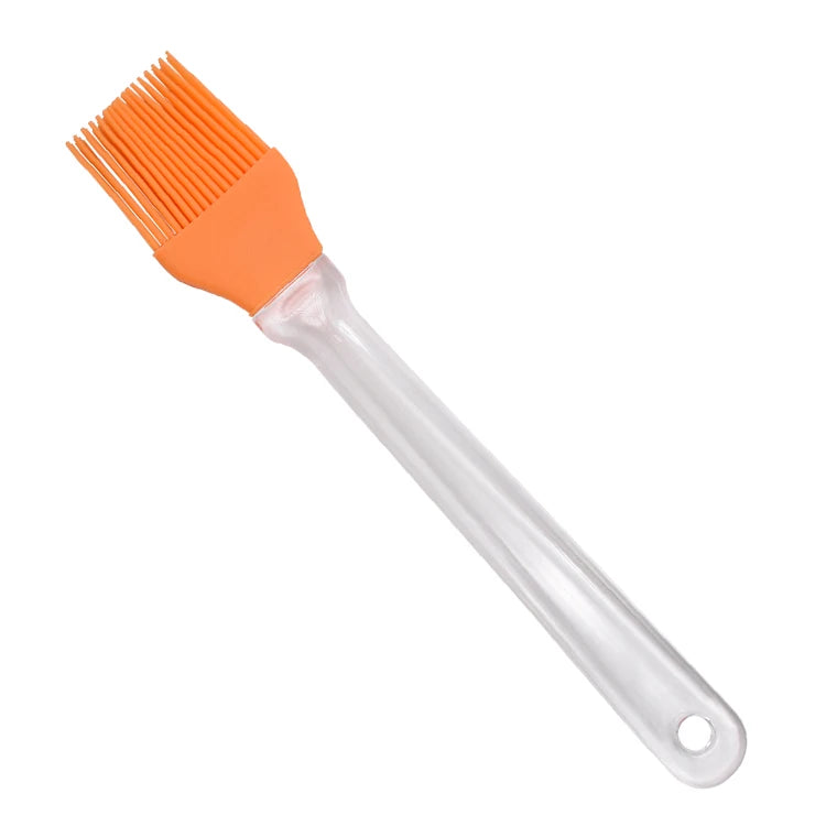 Kitchen Utensil Silicone Brush with PS Handle Durable Kitchen Oil Brush Heat-resistant Barbecue Sauce/Oil Brush Dishwasher Safe