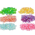 Resin Transparent Sharp Bottom Rhinestone AB Color Colorful Nail Art for Rhinestone Jewelry