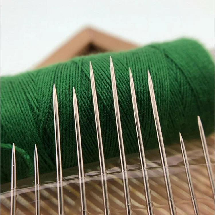 Factory Sale 25Pcs/PACK Assorted Size Large-Eye Embroidery Sewing Needles Big Eye Hand Sewing Needles