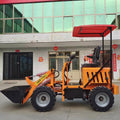 Hightop Brand  Diesel Gasoline Wheel Mini  Loader With Roof