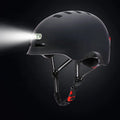 HOT SALE Factory Rechargeable Electric Bike Scooter Skate Bicycle LED Light Helmet with Front and Rear signal Light for Bikers