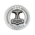 Vintage Nordic Viking Zinc Alloy Thor Hammer Belt Buckle for Men Charm Belt Buckle Accessories