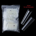 Manicure 500 Pcs/pack Extra Long Half Cover False Nail Tips Coffin Artificial Fingernails False Nails Tips