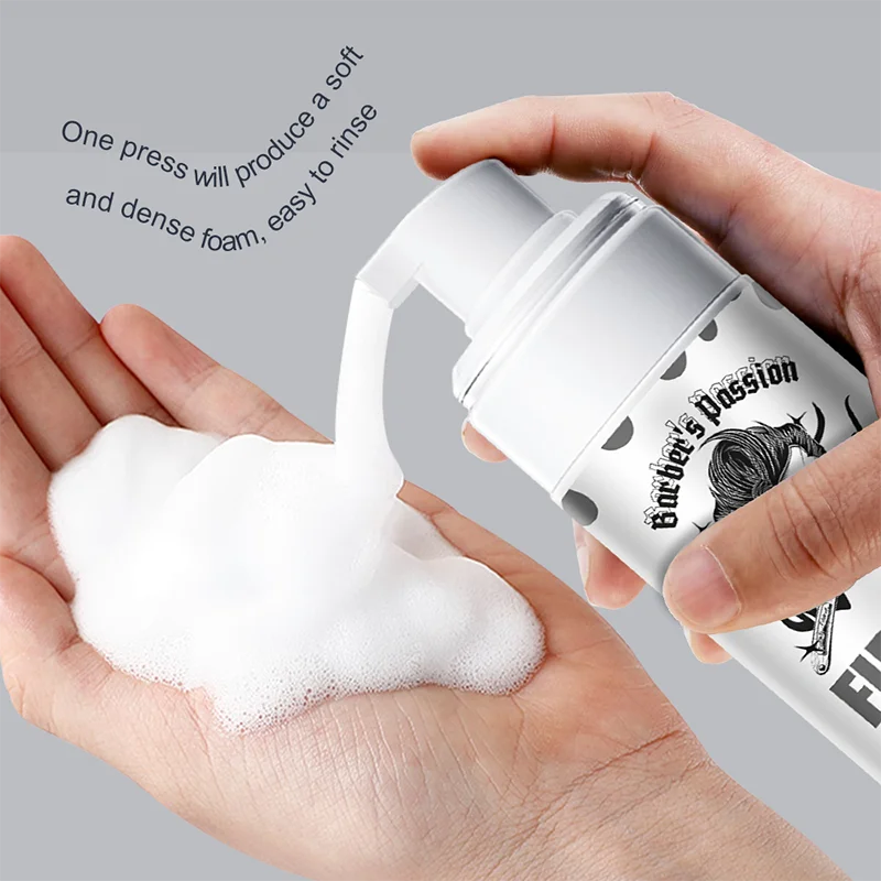 BARBERPASSION Factory New Arrival Barber Hair Salon Men's Hair Foaming Mousse Wax Hair Wrap Foam