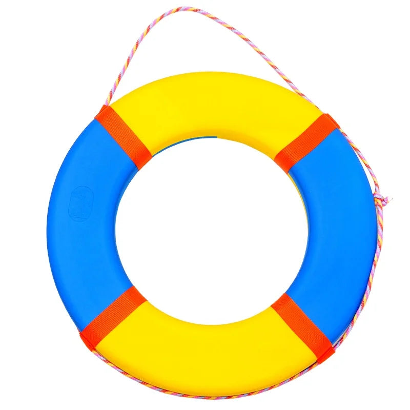 NiuFuRui Portable Adult Swimming Pool Marine Lifesaver Light Rescue EVA Marine Life Buoys Ring