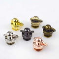 Deepeel ZD024 8mm Bag Hardware Accessories Handbag Chain Hanger Swivel Screw Ring Bags Rivet Nail Buckle for Bag