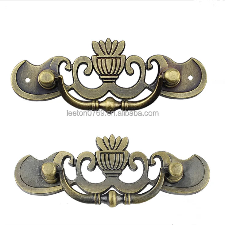 Stock Supply Box Accessories 96 X 31x 2.8mm Antique Large Cabinet Drawer Handle
