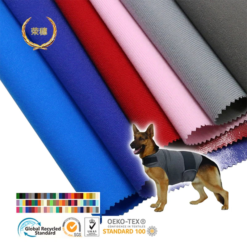 High Quality Custom Wholesale Nylon Knitted Cloth Composite OK TPU Fabric Pet Supplies Velcro Nylon Stretch Fabric