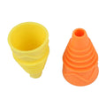 Flies Trap Home Garden Kitchen Flytrap Fittings Funnel Reusable Silicone Pest Control Fruit Flies Catcher