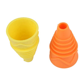 Flies Trap Home Garden Kitchen Flytrap Fittings Funnel Reusable Silicone Pest Control Fruit Flies Catcher