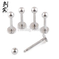 316L Stainless Steel Flat Base with Ball Top Labret