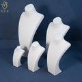Guangdong Stock Mannequin Jewelry Busts Wholesale Necklace Display Stand Set Jewellery Display Stands for Shops