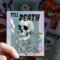 Custom Holographic Printed Stickers Waterproof High Quality Holographic Label Stickers