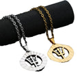 Trendy Unique Custom Stainless Steel Barbados Map Flag Pendant Necklace for Men and Women Gift with Link Chain